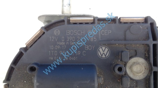 ľavý mechanizmus stieračov na vw volkswagen touran, 1T0955023E